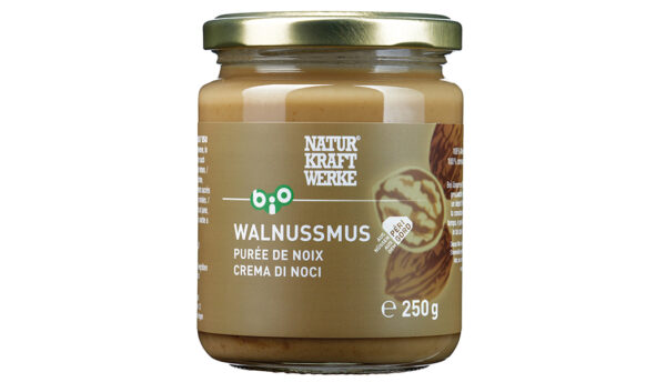 Naturkraftwerke Walnussmus 250g Bio roh