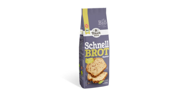 Bauck BM Schnellbrot 500g Bio gf