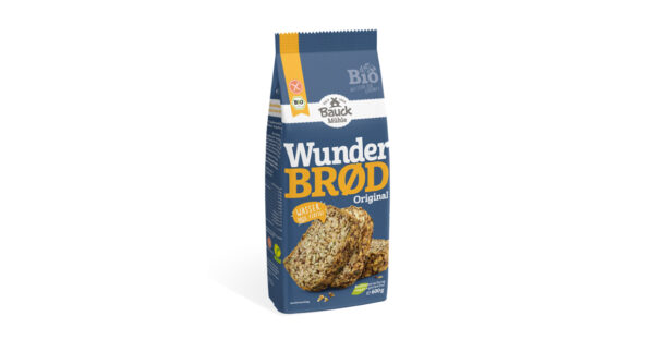 Bauck BM Wunderbrot 600g Bio vegan gf