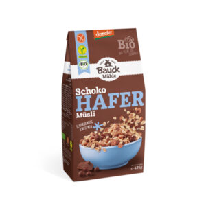 Bauck Müesli Hafer Schoko 425g Bio gf
