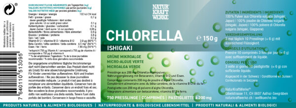 Naturkraftwerke Chlorella Ishigaki 750Stk – Bild 2