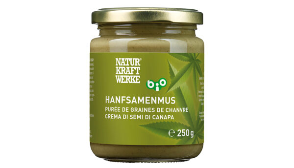 Naturkraftwerke Hanfsamenmus 250g Bio roh
