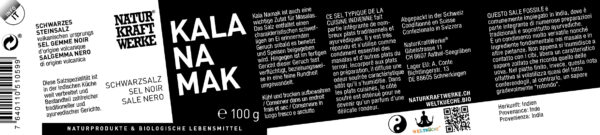 Naturkraftwerke Kala Namak Schwarzsalz 100g – Bild 2
