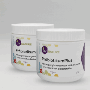 Liv Nature Präbiotikum Plus mit L-Glutamin – 2 für 1 Aktion (2 × 270 g)