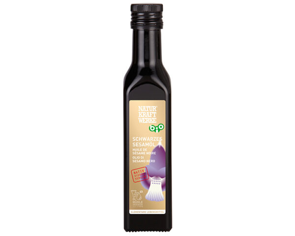 Naturkraftwerke Schwarzes Sesamöl 250ml Bio