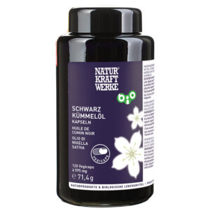 NKW Schwarzkümmelöl Vegi Kps 120Stk Bio