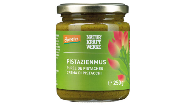 Naturkraftwerke Pistazienmus 250g Bio roh
