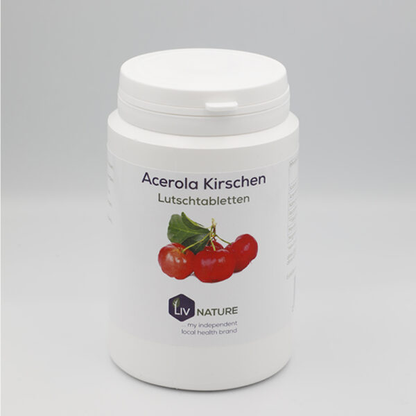LivNature Acerola-Kirsche 100 Stk Lutschtabletten