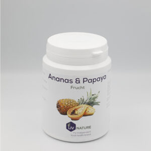 LivNature Ananas + Papaya 435mg Kps 200Stk
