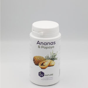 LivNature Ananas + Papaya 435mg Kps 100Stk