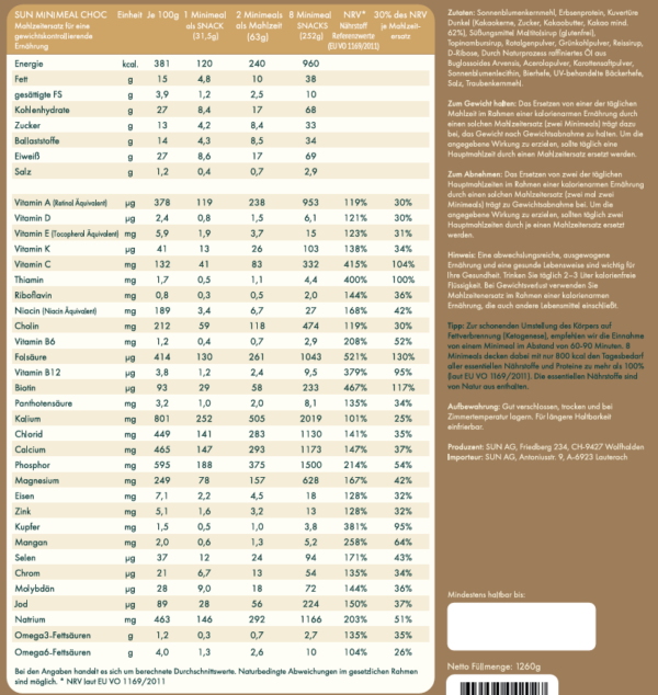 Minimeals 40 Choc – Bild 2