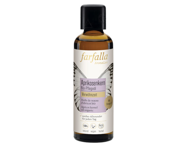 Farfalla Pflegeöl Aprikosenkern 75ml Bio