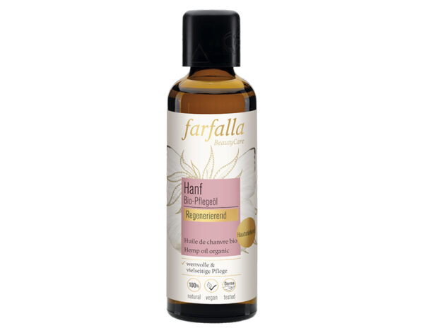 Farfalla Pflegeöl Hanf 75ml Bio