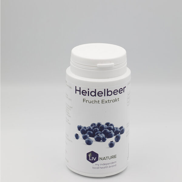LivNature Heidelbeerfrucht 320mg Kps 100Stk