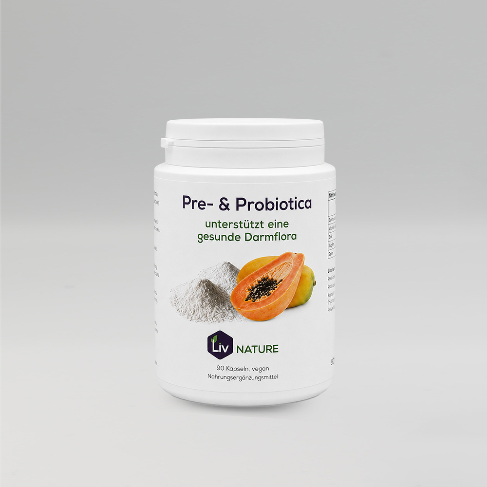 LivNature Pre-& Probiotica Kps 200Stk