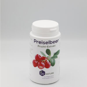 LivNature Preiselbeerfrucht Extrakt 250mg Kps 100 Stk