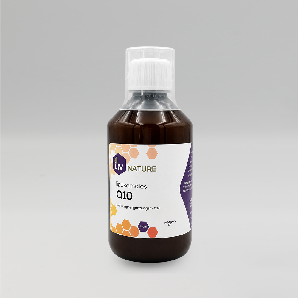 LivNature Liposomales Q10 250ml vegan
