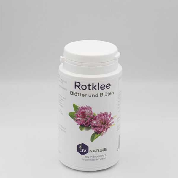 LivNature Rotklee-Extrakt 8% Isoflavon (20mg) 200 Kapseln à 250mg