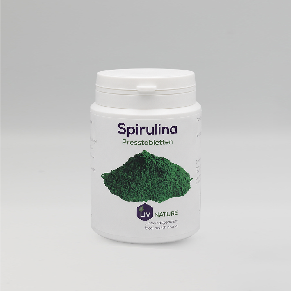 LivNature Spirulina 450mg Kps 200Stk