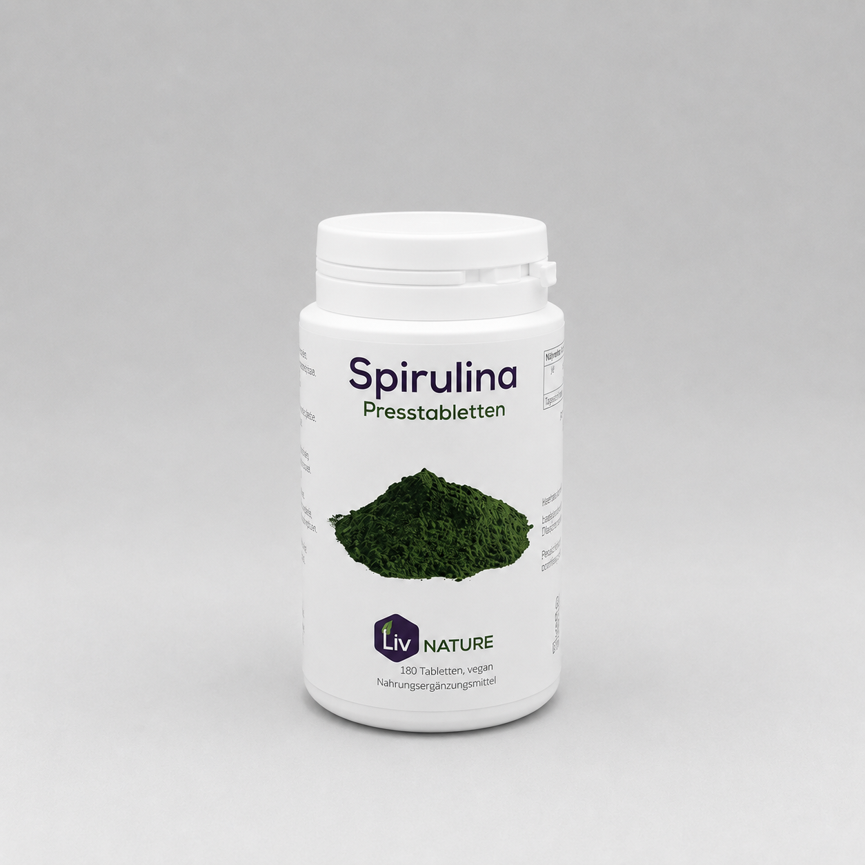 LivNature Spirulina 450mg Kps 100Stk