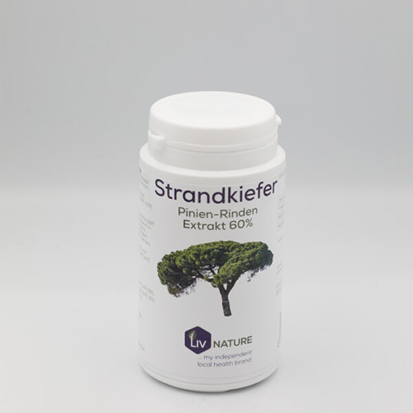 LivNature Strand-Kiefer Pinien Rinden- Extrakt 60% 60 Stk