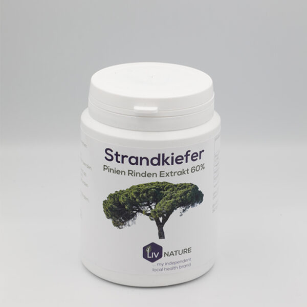 LivNature Strand-Kiefer Pinien Rinden- Extrakt 60% 180 Stk
