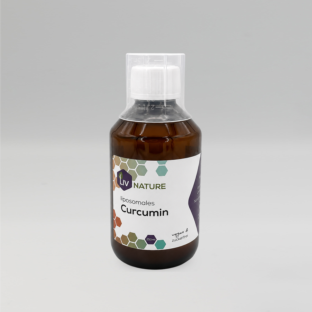 LivNature Liposomales Curcumin 250ml vegan