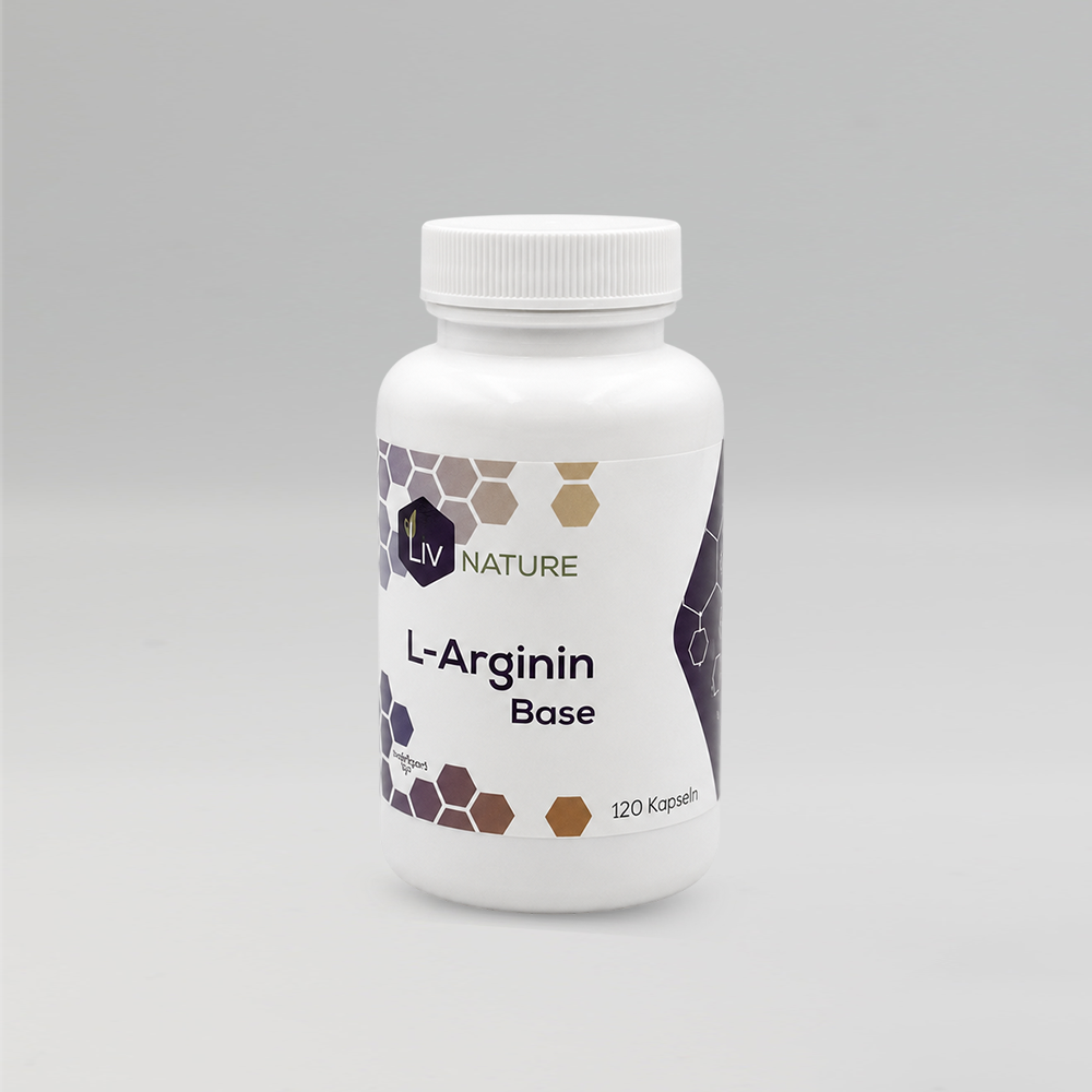 LivNature L-Arginin Base Kps 120Stk
