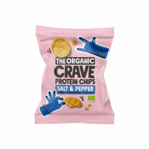 The Organic Crave Protein Chips Salt&Pepper 30g