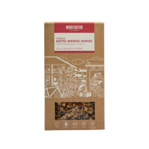 Manifaktur Datteln Mandeln Kokos Granola 350g Bio vegan gf