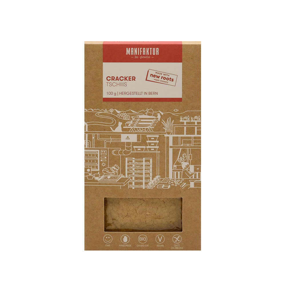 Manifaktur Tschiiis Cracker 100g Bio gf