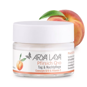 AryaLaya Pfirsich Q10 Tag & Nachtpflege 50ml