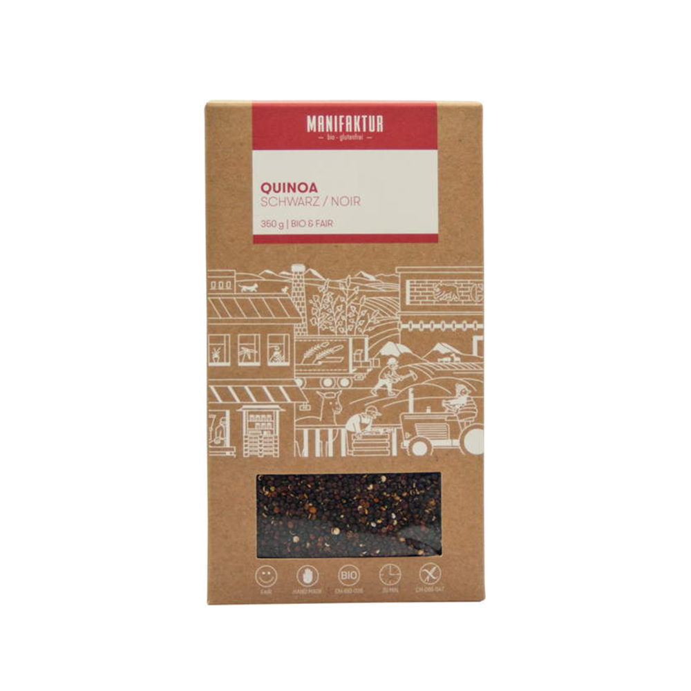 Manifaktur Quinoa schwarz 350g
