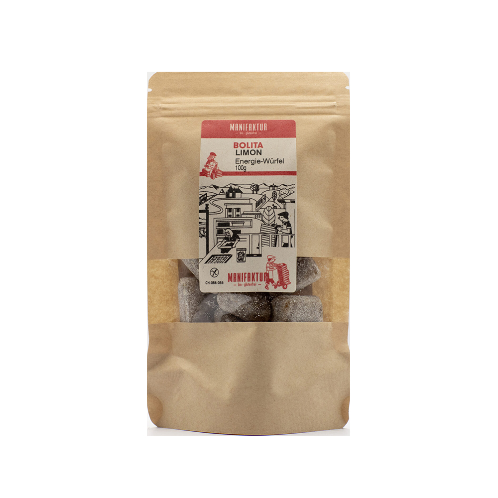 Manifaktur Bolita Limon - Energiewüfel 100g